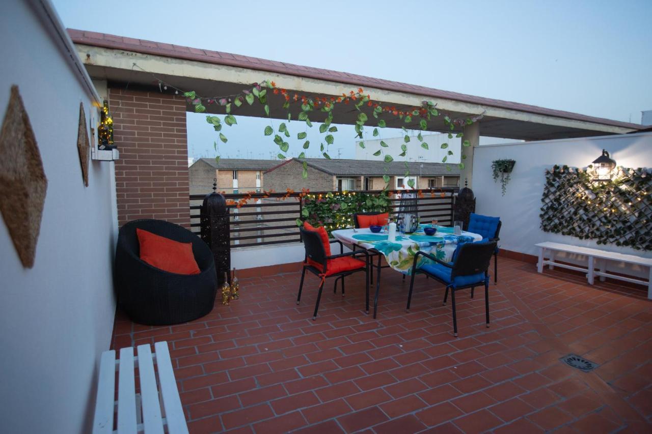 Piso Con Solarium Calahorra Con Solera Parking Privado Gratis Appartamento Cordova Esterno foto